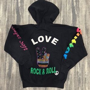 Butter zip up hoodie sweatshirt